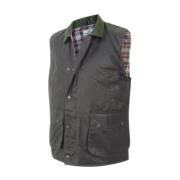 Hoggs of Fife Padded Waxed Waistcoat