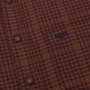 Hoggs of Fife Harris Cotton/Wool Twill Check Shirt