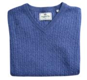 Hoggs of Fife Lauder Ladies Cable Pullover