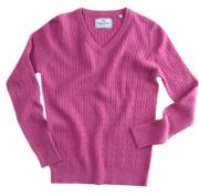 Hoggs of Fife Lauder Ladies Cable Pullover