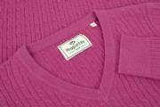 Hoggs of Fife Lauder Ladies Cable Pullover