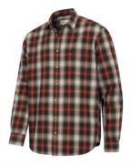 Hoggs of Fife Tiree Herringbone Check Shirt 